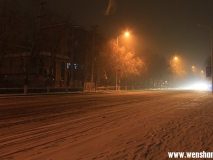 2012年汶上第一場雪[世界末日前的汶上]