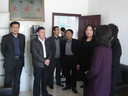 濟寧市婦聯(lián)副主席王新顏、組宣部長王利艷來汶上縣督導女性進村“兩委”工作