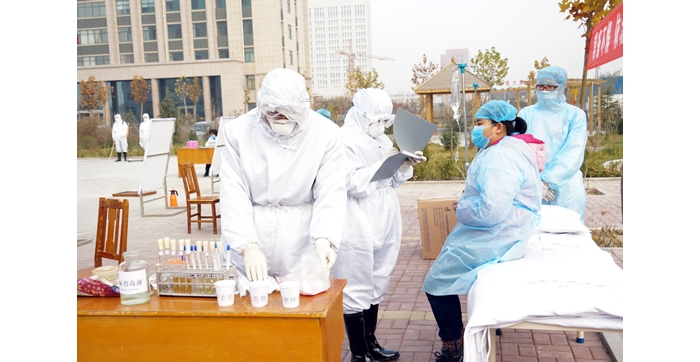 董學(xué)琛觀摩并作為總指揮參加汶上縣霍亂疫情應(yīng)急處置演練