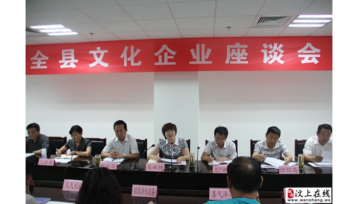 汶上縣文化企業(yè)座談會召開
