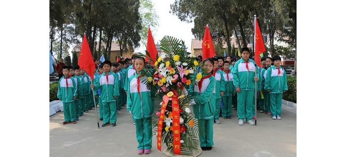 汶上縣各中小學(xué)開展形式多樣的“我們的節(jié)日·清明節(jié)”主題教育活動