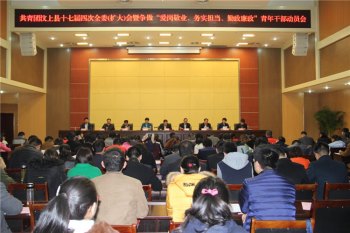 共青團汶上縣十七屆四次全委（擴大）會暨爭做“愛崗敬業(yè)、務(wù)實擔(dān)當(dāng)、勤政廉政”青年干 ...