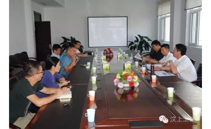 市總工會(huì)副主席段成軍來(lái)我縣調(diào)研EAP工作