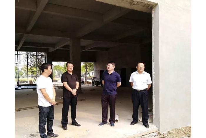 劉剛到中都街道（商貿(mào)物流區(qū)）督導(dǎo)重點(diǎn)項(xiàng)目建設(shè)