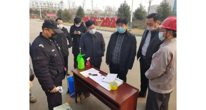 汶上縣人民政府 部門動態(tài) 縣政府副縣長布方鋒督導疫情防控工作