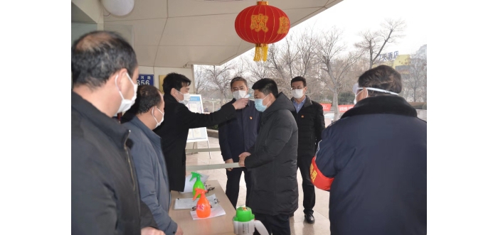 汶上縣人民政府 工作動態(tài) 縣委常委、副縣長王洪正到縣人社局督導(dǎo)疫情防控工作