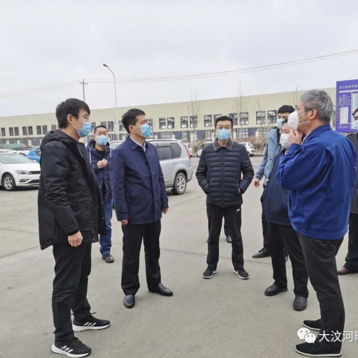 縣委常委、副縣長魏中齊一行到軍屯鄉(xiāng)重點企業(yè)督導檢查復工復產(chǎn)工作