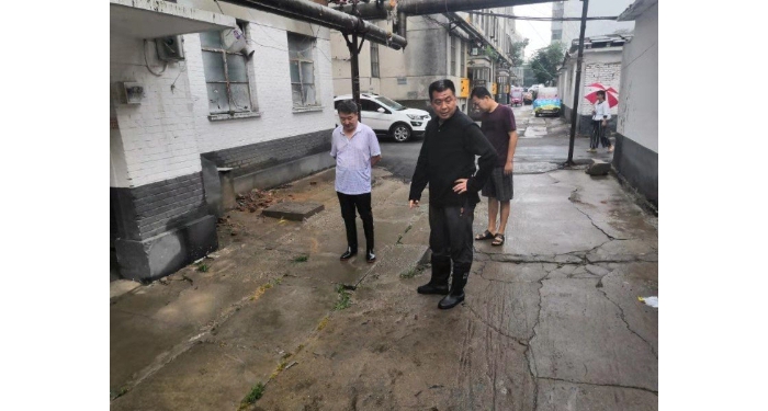 【汶上防汛工作】縣住房保障中間全力做好城區(qū)室第小區(qū)防汛工作